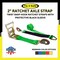 Tie 4 Safe 2 x 10' Combo Ratchet & Axle Strap s, WLL- 3,333 lbs., PK8 RT42-10-PK-8 - alternate 3
